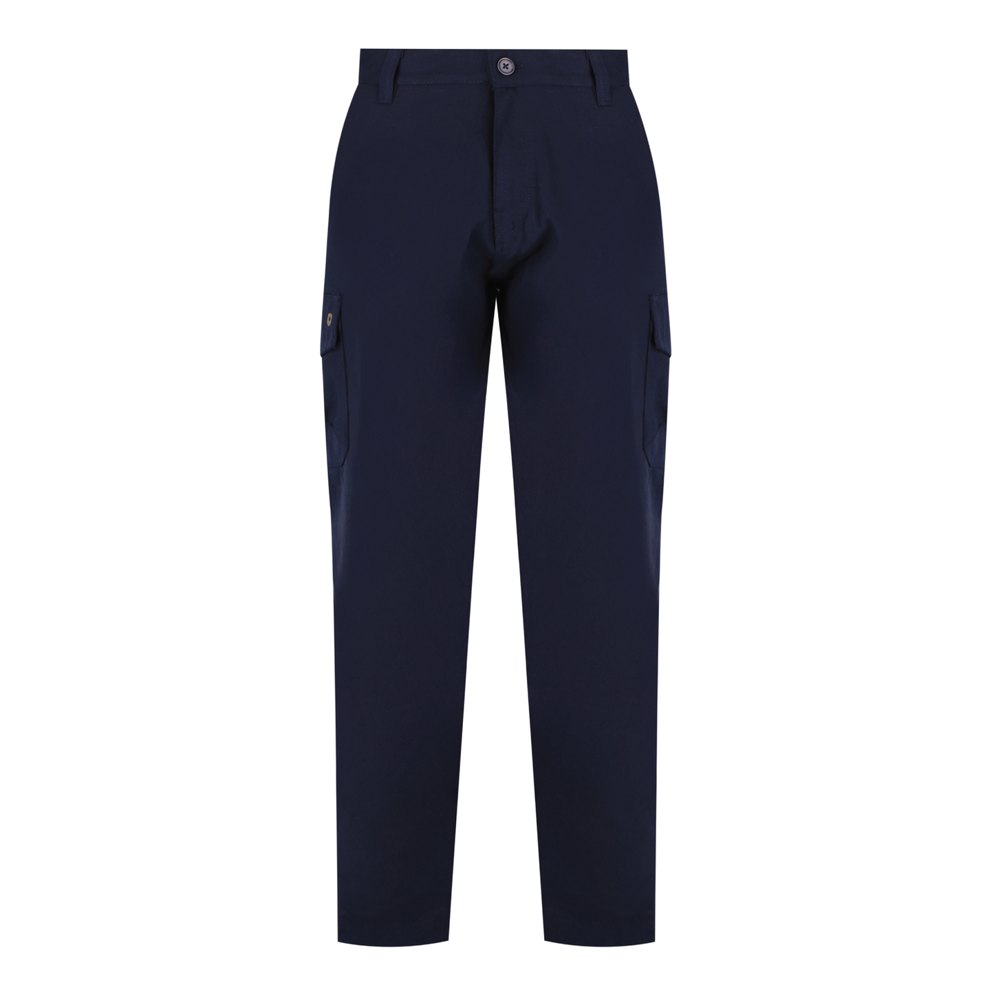 Men’s 300 gsm cotton ripstop cargo pants with Velcro‑flap pockets, ruler pocket, modern tapered fit, double‑stitched seams and UPF 50+ compliance