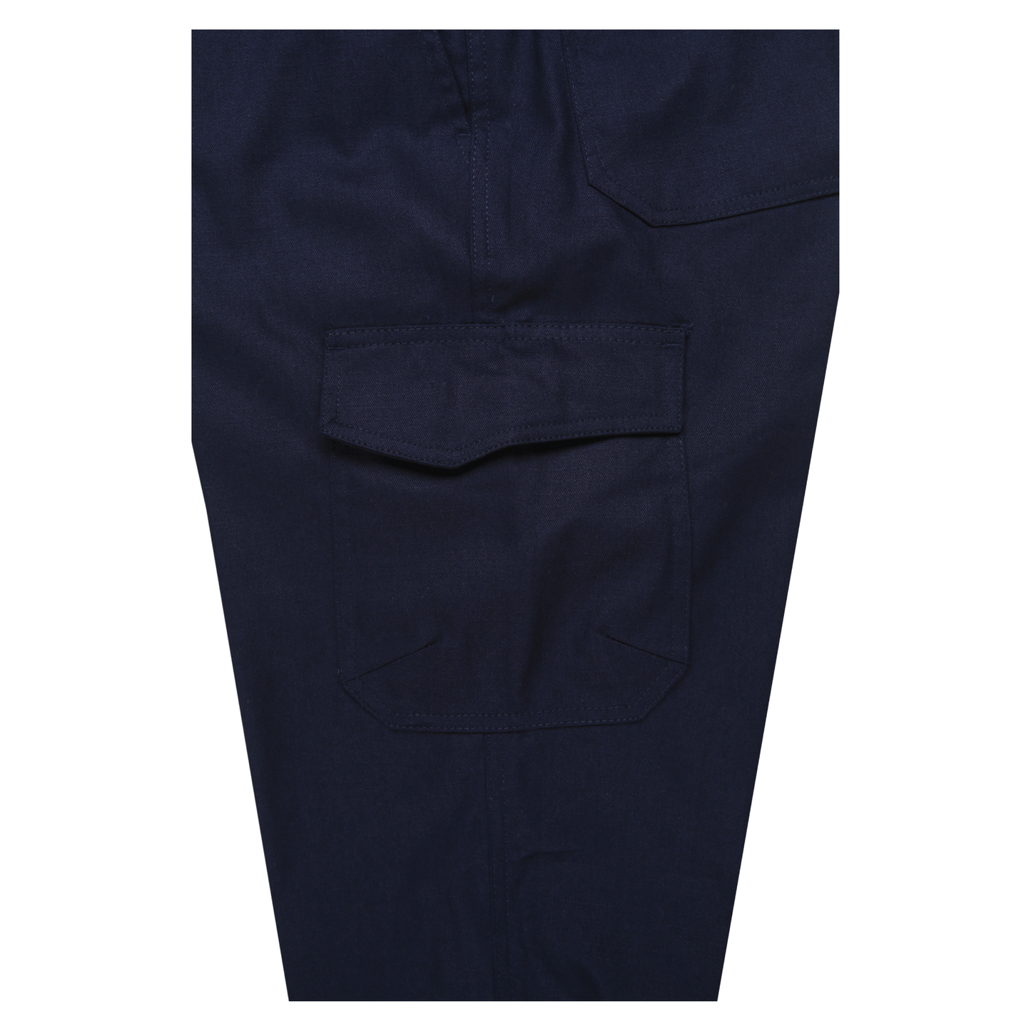Men’s 300 gsm cotton ripstop cargo pants with Velcro‑flap pockets, ruler pocket, modern tapered fit, double‑stitched seams and UPF 50+ compliance