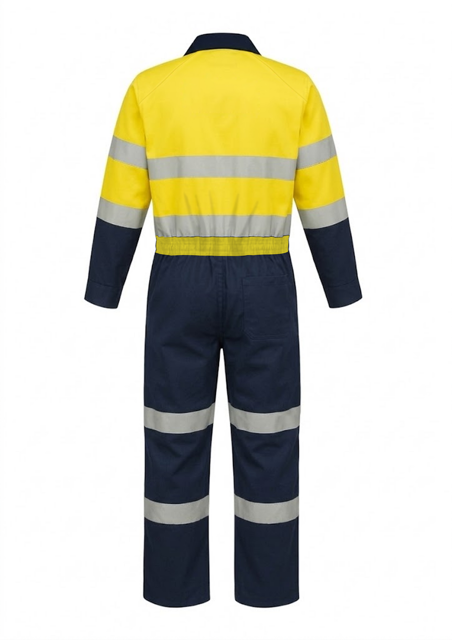 Womens RipStop Cotton Coverall with Reflective Tape