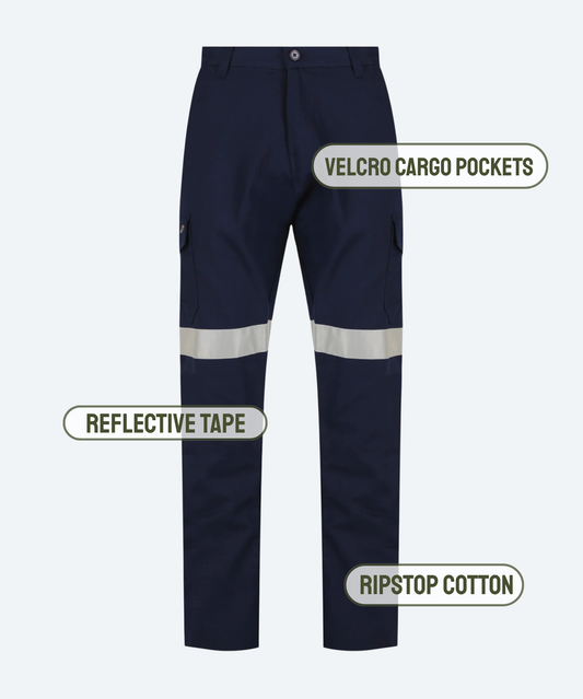 Men’s Ripstop Cotton Taped Pants 