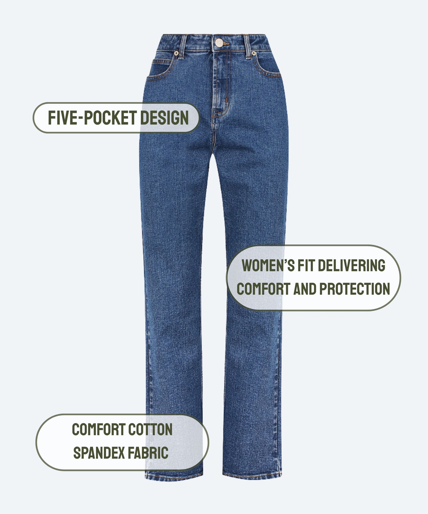 Ladies Stretch Jeans