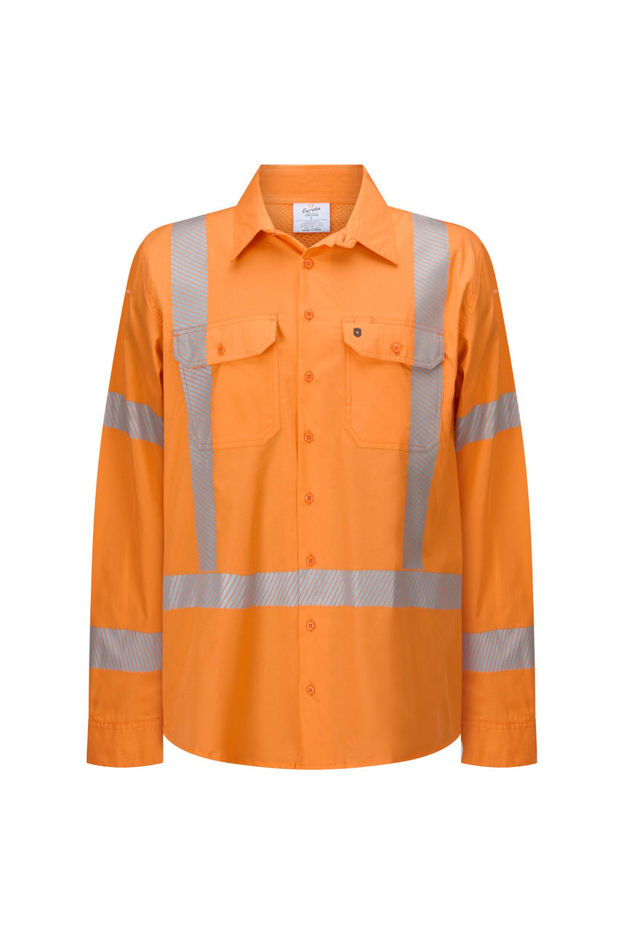 Men's Hi-Vis Lightweight Ripstop NSW Rail Segmented Tape Shirt
