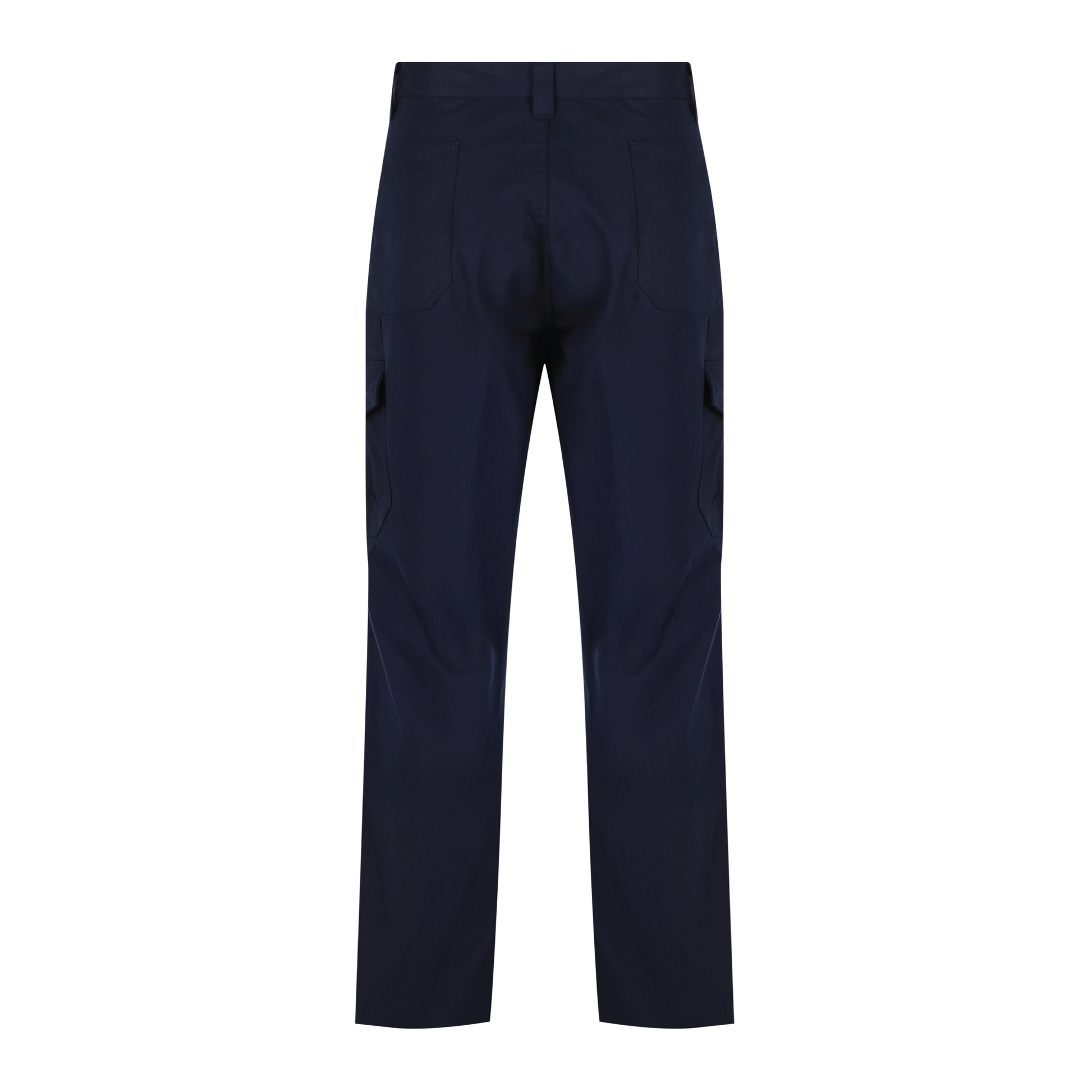 Men’s 300 gsm cotton ripstop cargo pants with Velcro‑flap pockets, ruler pocket, modern tapered fit, double‑stitched seams and UPF 50+ compliance